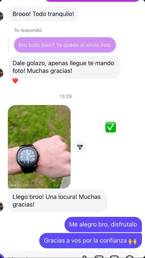 Captura de reseña de cliente 7